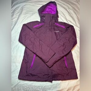Columbia Women's Dark Purple Ski Jacket